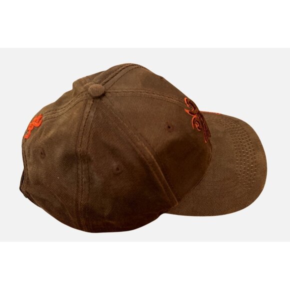 Browning Brown & Orange Cap One Size Fits All Mens Hat - Picture 5 of 7